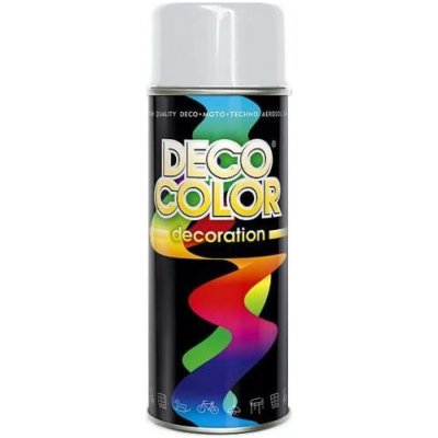 DecoColor 400 ml Barva ve spreji DECO lesklá RAL 7035 šedá světlá – Zbozi.Blesk.cz