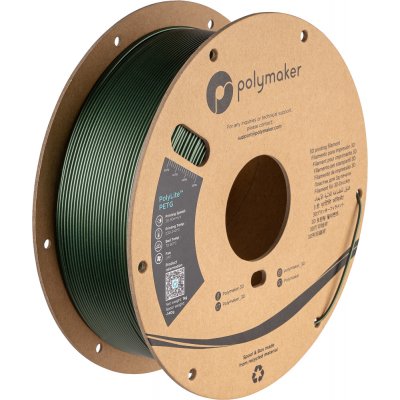 Polymaker PolyLite PETG tmavě zelená 1,75mm 1kg – Zboží Živě