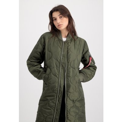 Alpha Industries MA-1 TT ALS Coat Wmn dark olive – Zboží Mobilmania