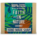 Faith in Nature rostlinné tuhé mýdlo s BIO kokosovým olejem 100 g – Zbozi.Blesk.cz
