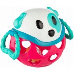 Canpol babies Interaktivní hračka míček s chrastítkem Růžový pes – Zboží Mobilmania