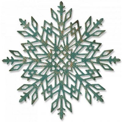 Sizzix Thinlits vločka velká vyřezávací šablona Tim Holz – Zboží Dáma