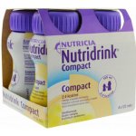 NUTRIDRINK COMPACT S PŘÍCHUTÍ VANILKOVOU POR SOL 4X125ML – Zboží Dáma