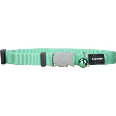 Red Dingo obojek pro kočky Green Pastel 12 mm – Zboží Dáma