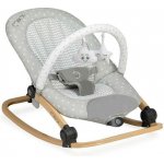 Vibrační lehátko MoMi s melodií Lumiwood s hvězdami Grey – Hledejceny.cz