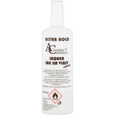 Absolute Cosmetics Lak na Vlasy - natural 200 ml – Hledejceny.cz