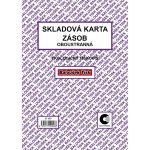 Baloušek Tisk ET450 Skladová karta zásob oboustranná A5 – Zboží Dáma