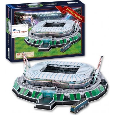 CLEVER&HAPPY 3D Stadion Allianz FC Juventus 103 ks