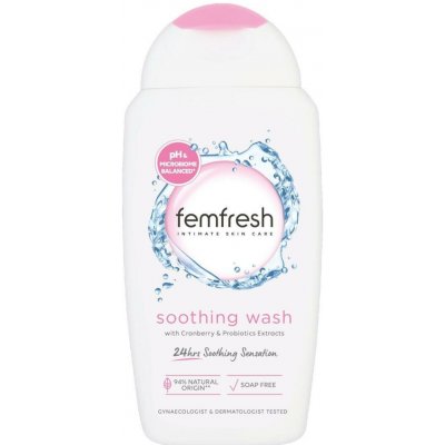 Femresh Intimní mycí emulze Soothing 24h s probiotiky 250 ml – Sleviste.cz