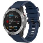 FIXED Silicone Strap řemínek pro Garmin QuickFit 20mm modrý FIXSST-QF20MM-BL – Zboží Živě