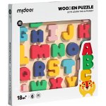 Mideer vkládací puzzle Abeceda – Zboží Mobilmania