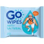 GoWipes Osvěžující vlhčené ubrousky s antibakteriálním účinkem a D-panthenolem 20 ks – Hledejceny.cz