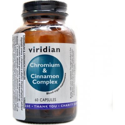 Viridian Chromium a Cinnamon Complex 60 kapslí
