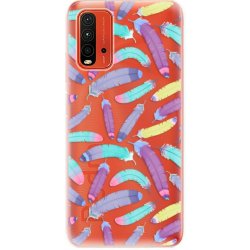 Pouzdro iSaprio - Feather Pattern 01 - Xiaomi Redmi 9T