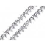 Prima-obchod Leonský prýmek, barva 1 (15 mm) stříbrná – Sleviste.cz