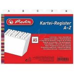 Herlitz registr A5 do kartotéky A-Z Bílý – Hledejceny.cz