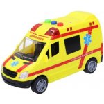 Wiky Auto ambulance záchranáři plast 14,5cm na baterie se světlem a zvukem – Zboží Mobilmania