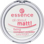 Essence All About Matt Fixing Compact Powder kompaktní pudr 8 g – Zbozi.Blesk.cz