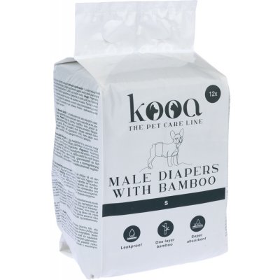 Kooa pleny pro psy s bambusem S 26 40 cm 12 ks – Sleviste.cz