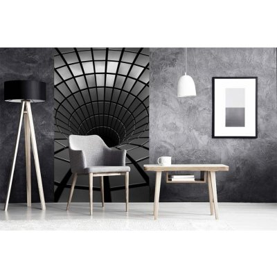 Dimex MS-2-0278 vliesová fototapeta na zeď 3D stříbrná propast rozměry 150 x 250 cm – Zboží Dáma