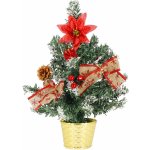 SPRINGOS Vánoční stromeček s ozdobami 40 cm – Zbozi.Blesk.cz