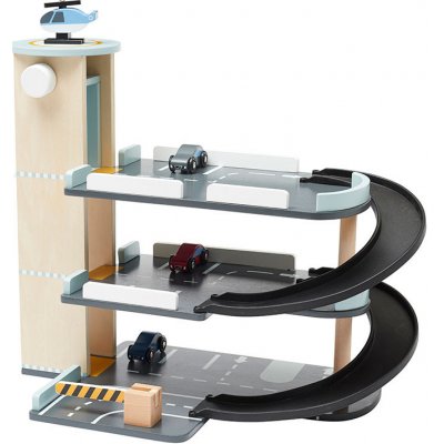 Kid's Concept dřevěná třípatrová garáž Aiden – Zboží Mobilmania
