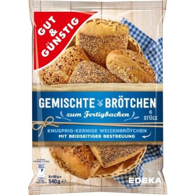 G G Mix houstiček k dopečení 6 ks 540 g – Zboží Dáma