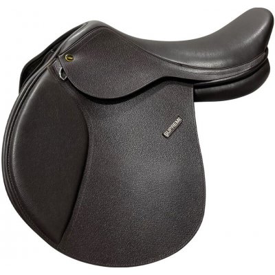 Supreme Skokové kožené sedlo ATLANTA Černá – Zboží Dáma