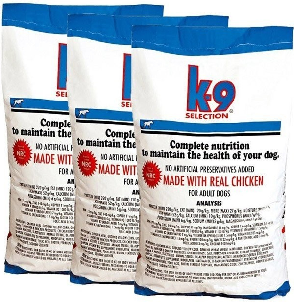 K-9 Selection Maintenance 3 x 12 kg