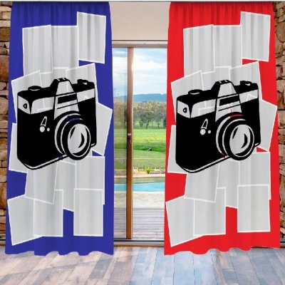 Impar Foto závěs Efekt z jedné fotografie 140x250 cm – Hledejceny.cz