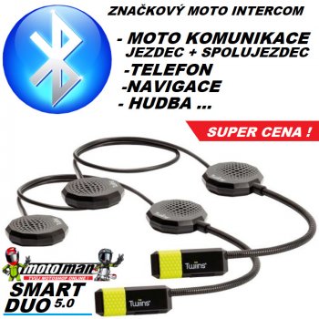 TWIINS - Intercom Bluetooth HF2.0 Dual