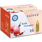 Kayser Náboje do sifonu na perlivou vodu CO2 25 ks – Zboží Dáma