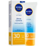 Nivea UV Face Shine Control Cream zmatňující pleťový krém na opalování SPF30 50 ml – Sleviste.cz