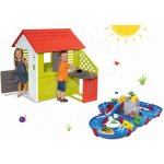 Smoby set domeček Pretty Nature a AquaPlay vodní dráha Mountain Lake 810702-10 – Hledejceny.cz