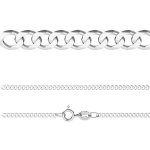 Nubis Dětský stříbrný řetízek očkový pancer NB-7023-40 – Sleviste.cz