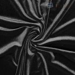 Samet elastický černý – Zboží Dáma