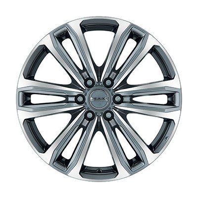 MAK SAFARI 6 7.5x18 6x120 ET47 graphite polished | Zboží Auto