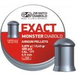 Diabolky JSB Exact Monster 4,52 mm 400 ks – Hledejceny.cz