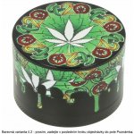 Super Heroes Drtička tabáku 4 dílná Leaf Kovová – Zboží Dáma