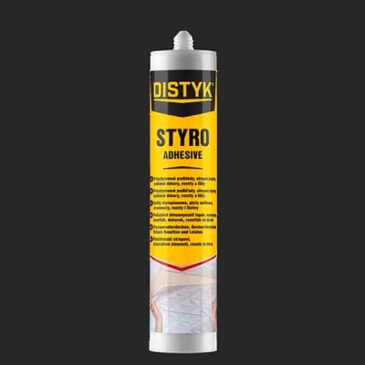 Distyk 50906DEU LEPIDLO NA POLYSTYREN / STYRO ADHESIVE, 310 ml, bílý