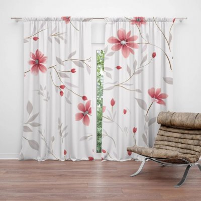 Sablio Závěs Přírodní elegance: 2ks 140x250cm – Hledejceny.cz