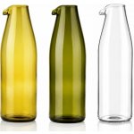 DT GLASS Upcyklovaná karafa z lahve od vína 0,7 l s praktickou výlevkou antikově zelená 1 kus - bez krabičky – Zbozi.Blesk.cz
