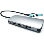 i-Tec USB 3.0 USB-C/Thunderbolt 3x Display Metal Nano Dock with LAN + Power Delivery 100 W CANANOTDOCKPD – Zbozi.Blesk.cz