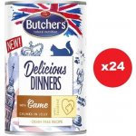 Butcher's Delicious Dinners kawałki z dziczyzną w galaretce 400 g – Hledejceny.cz