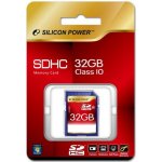 Silicon Power SDHC 32 GB Class 10 SPSDHCC1032GB-SP032GBSDH010V10 – Zboží Živě