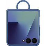 Samsung Z Flip7 Silikonový kryt s držákem na prst modrý EF-PF766TNEGWW – Zboží Živě
