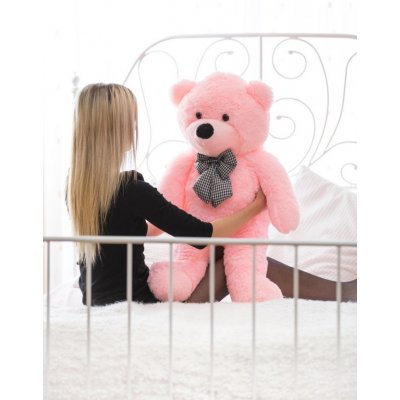 The Bears® mědvěd růžový 100 cm – Zbozi.Blesk.cz