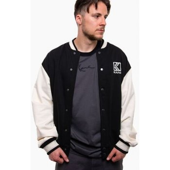 Karl Kani Og Fleece College Jacket black/off white