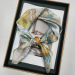 Hedvábný šátek pastelová divočina – Zboží Mobilmania