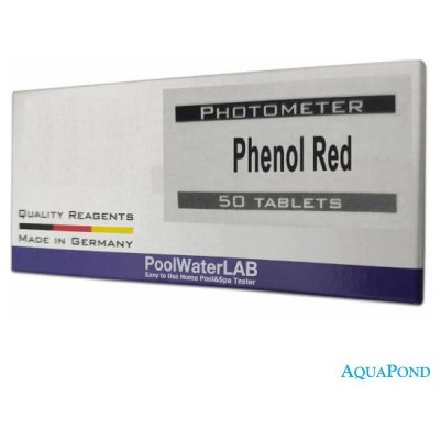 Aseko PoolLab 1.0. - Phenol Red, pH, 50 ks – Zboží Mobilmania